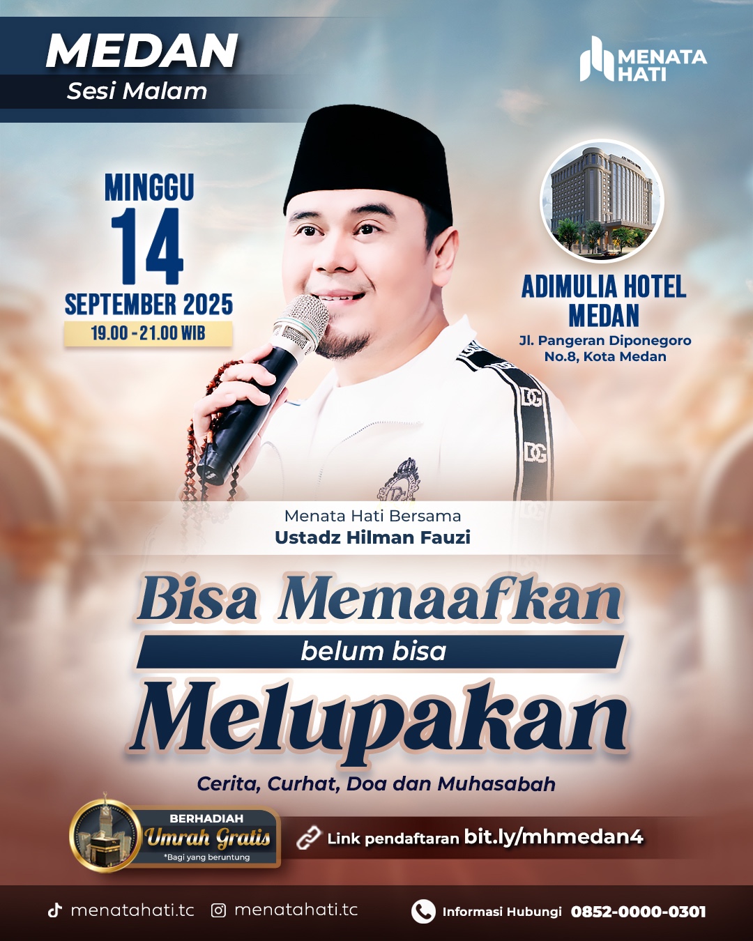 MH Medan Sesi Jam 19 | Bisa Memafkan Belum Bisa Melupakan